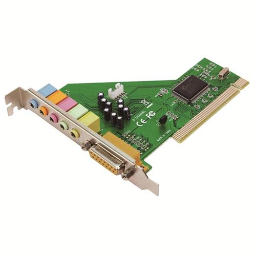 LogiLink PC0027B 5.1 Kanal PCI Ses Kartı, Game Port