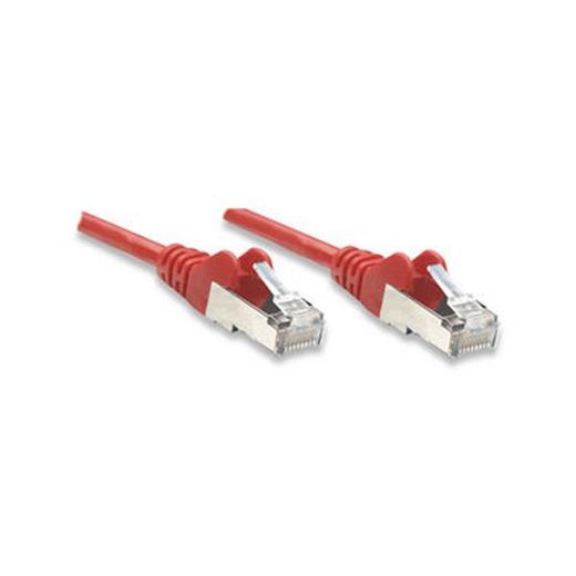Intellinet 343367 Network Kablosu, Cat6, UTP, Kırmızı, 5.0m RJ-45 Erkek - Erkek (5.0 m)