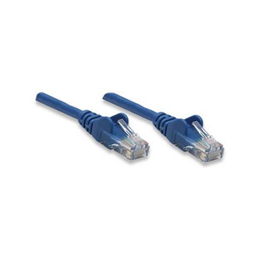Intellinet 319874 Network Kablosu, Cat5e, UTP, Mavi, 7.5m RJ-45 Erkek - Erkek, (7.5 m)