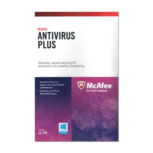 McAfee Antivirüs Plus ( An Intel Company ) Aktivasyon Kartı 1 Yıllık