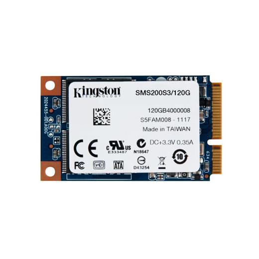 Kingston SMS200S3/120G, 120 GB, mSATA, Solid State Drive