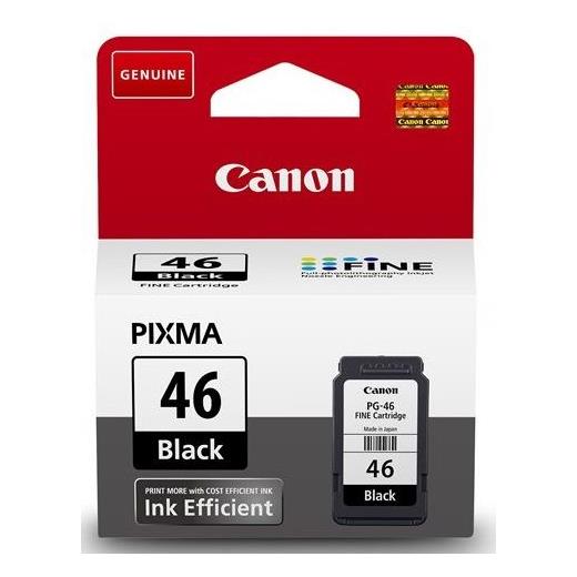 Canon PG-46 Siyah Mürekkep Kartuş