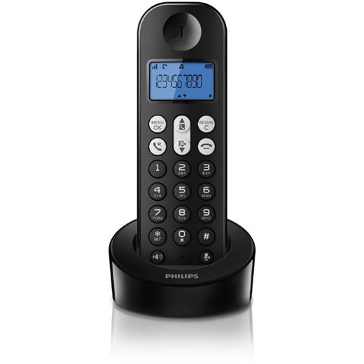 Philips D1211B/38 Dect Telefon Siyah