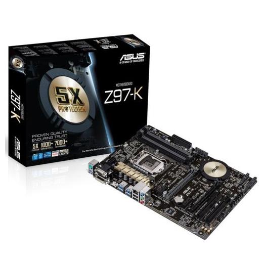 Asus Z97-K Z97 DDR3 ATX Hdmi Dvi VGA GLAN 1150P
