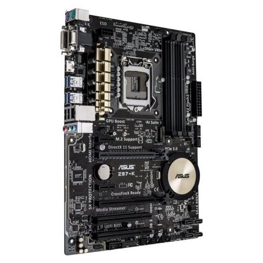 Asus Z97-K Z97 DDR3 ATX Hdmi Dvi VGA GLAN 1150P