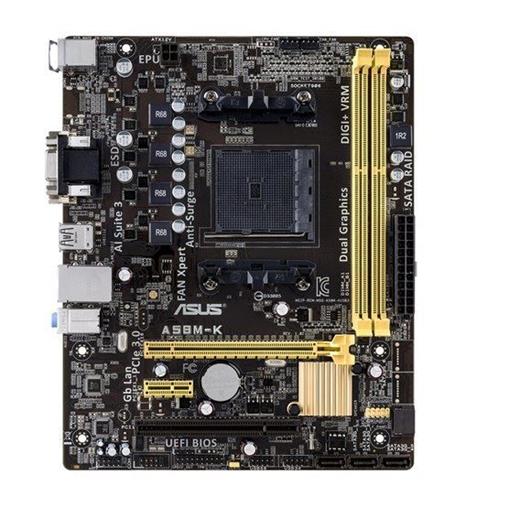 Asus A58M-K A58 FM2 DDR3-2400 MHz(OC) Anakart