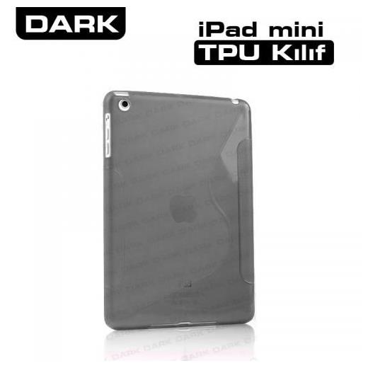 Dark Ipad Mini Crystal Clear Gri TPU Kılıf