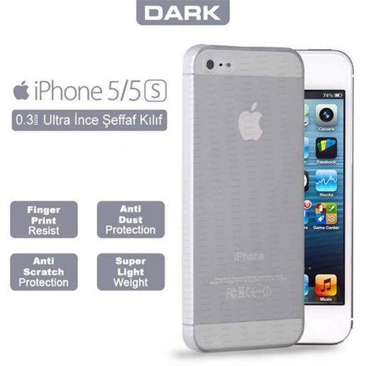 Dark Iphone 5 0,3mm Ultra İnce Mat Kılıf