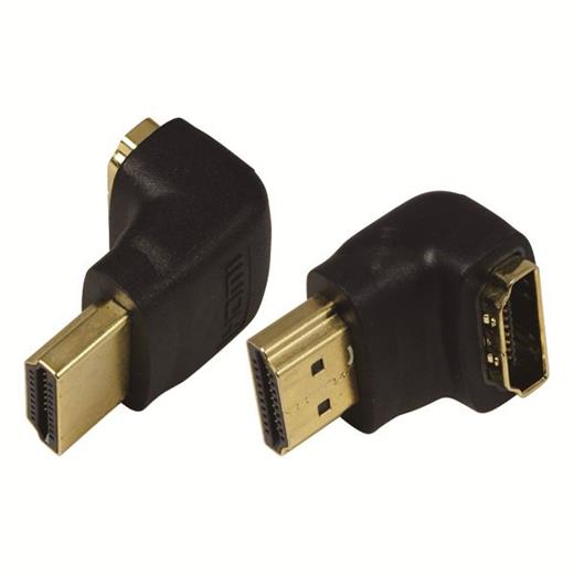LogiLink AH0007 Hdmi Type A Erkek-Dişi Adaptör, 90 Derece