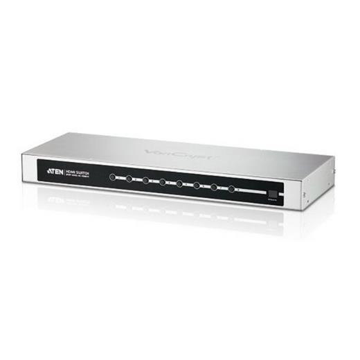 ATEN-VS0801H 8 Port Hdmi Switch, 8 giriş -  1 çıkış, Infrared Uzaktan Kumanda Cihazı ile birlikte