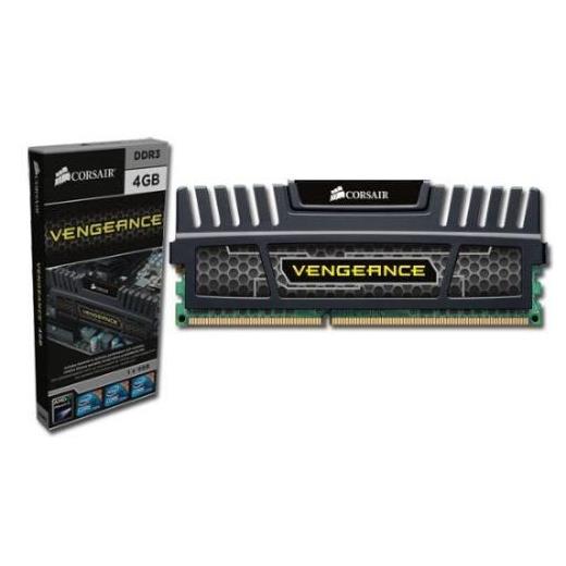 Corsair VENGEANCE DDR3-1600Mhz CL9 4GB (1x4GB) SINGLE (9-9-9-24) CMZ4GX3M1A1600C9