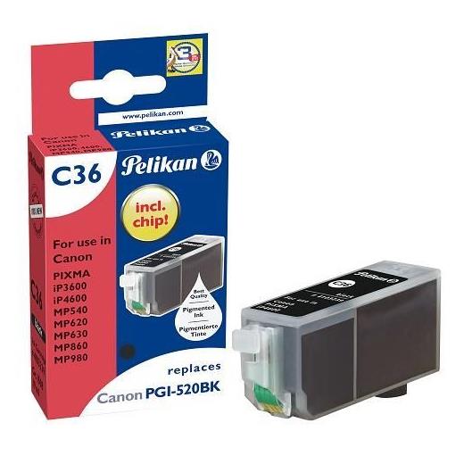PELIKAN CANON PGI-520 BK İLE UYUMLU KARTUŞ