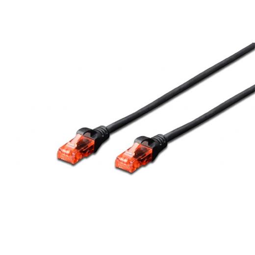 BC-U60025BL Beek CAT. 6 Patch Kablo, U/UTP, 0,25 metre, AWG 26, Siyah Renk