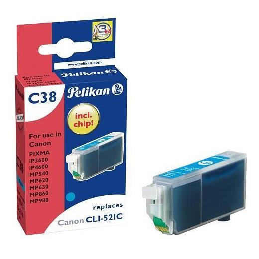 PELIKAN CANON CLI-521 C İLE UYUMLU KARTUŞ