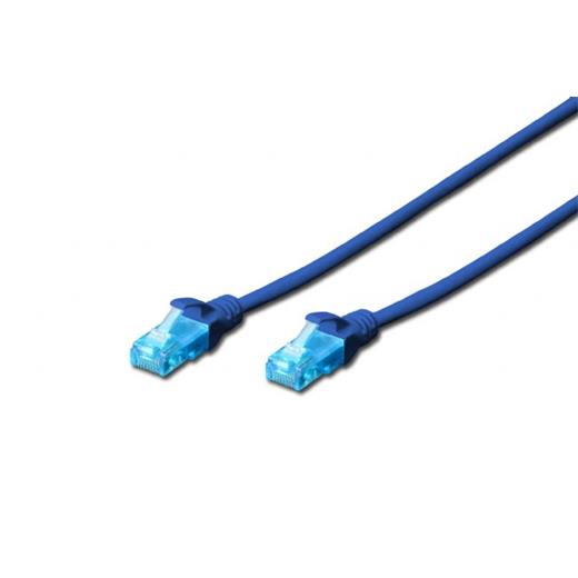 BC-U5070B Beek CAT. 5E Patch Kablo, UTP, 7 metre, AWG 26, Mavi Renk