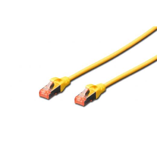 BC-S6050Y Beek CAT 6 SFTP/PIMF (Pairs in metal foil) Patch Kablosu, 5 metre, LSOH, AWG 26, Sarı Renk