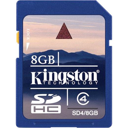 Kingston 8GB SD SD4/8GB KART BELLEK