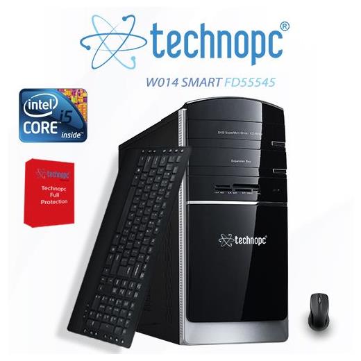 Technopc W014 Smart FD55545 i5 2.4GHz 4GB 1TB dvdrw ubuntu Masaüstü