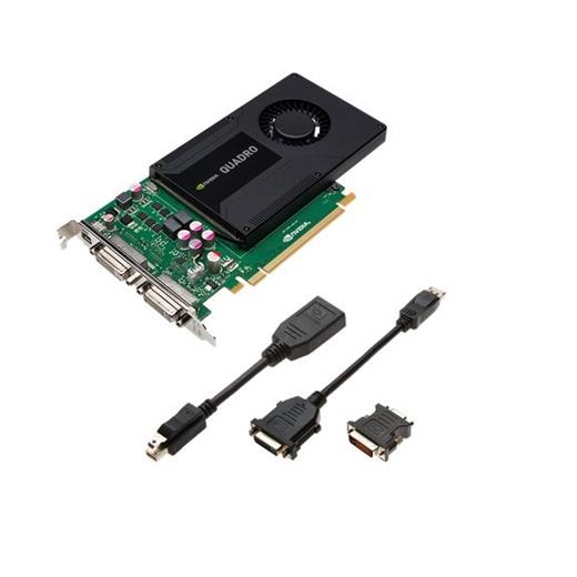 PNY Quadro K2000D, 2 GB, GDDR5, 128 Bit, Ekran Kartı - VCQK2000D-PB