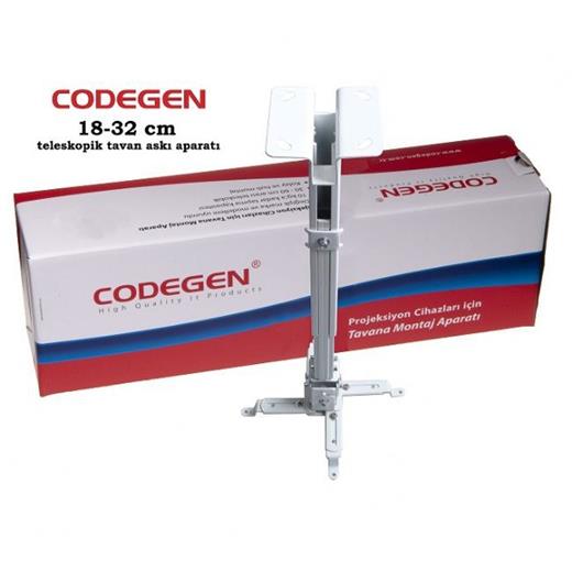 CODEGEN (H18)TELESKOPİK 18-32CM PROJEKSİYON ASKI APARATI