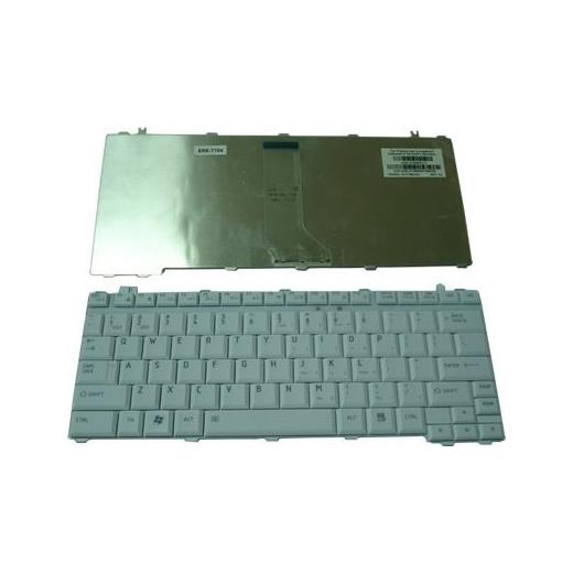 ERK-T104B - Toshiba Satellite U400, M800 Serisi Beyaz İngilizce Notebook Klavye
