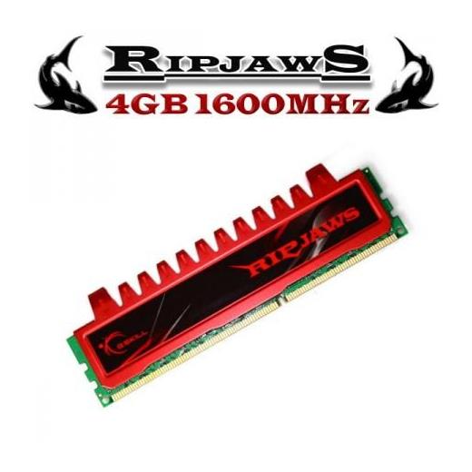 Gskill Ripjaws DDR3-1600Mhz CL9 4GB (9-9-9-24) 1.5V F3-12800CL9S-4GBRL