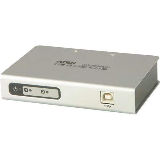ATEN-UC2322 USB’den 2 port RS-232 Seriye Çevirici Hub
