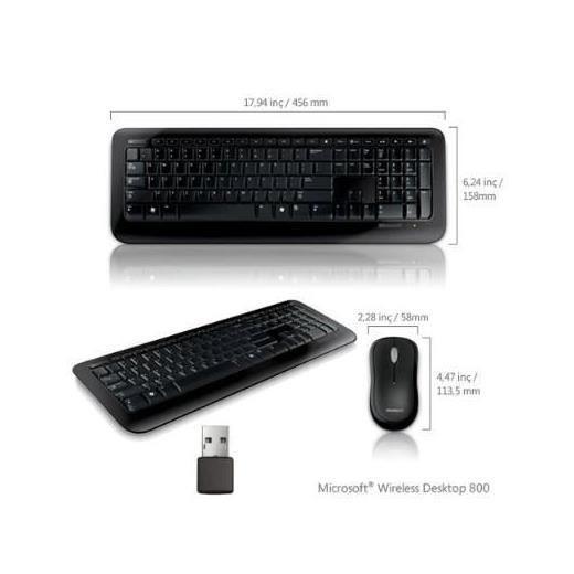 Microsoft 2LF-00011 KABLOSUZ LASER DSKTP 800 TR SİYAH