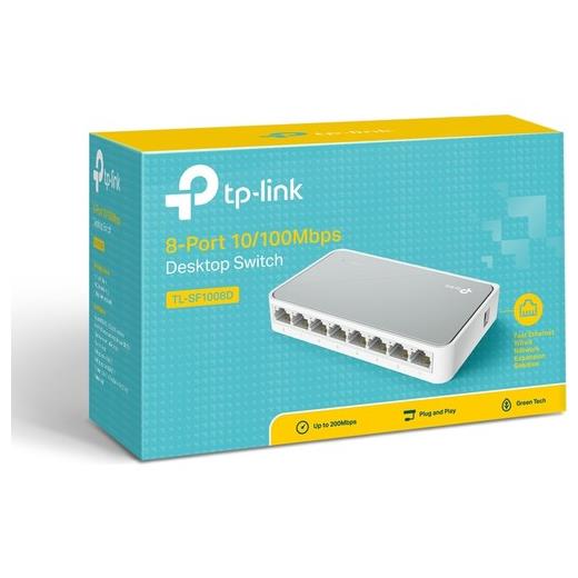 TP-Link TL-SF1008D 8 Port 10/100 Switch