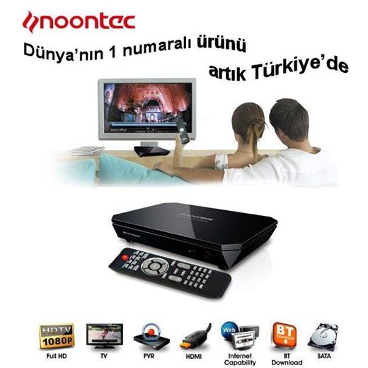 NOONTEC A6 FULL HD 1080P DTS BITTORENT DESTEKLI MEDIA PLAYER VE 500GB DISK (Hdmi KABLO HEDIYELI)