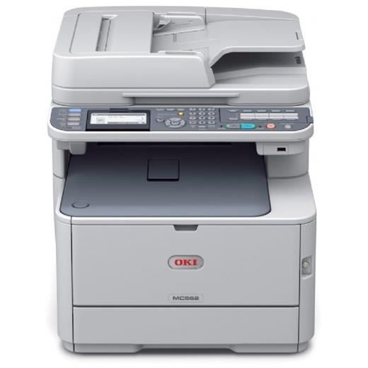 Oki MC562DNW, Renkli Laser MFP Fax, Dubleks, WiFi, Baskı+Tarama+Kopyalama+Faks (44952244)