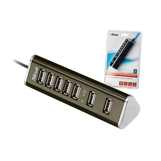 Trust Hu-5870V 7 Port USB 2.0 Hub