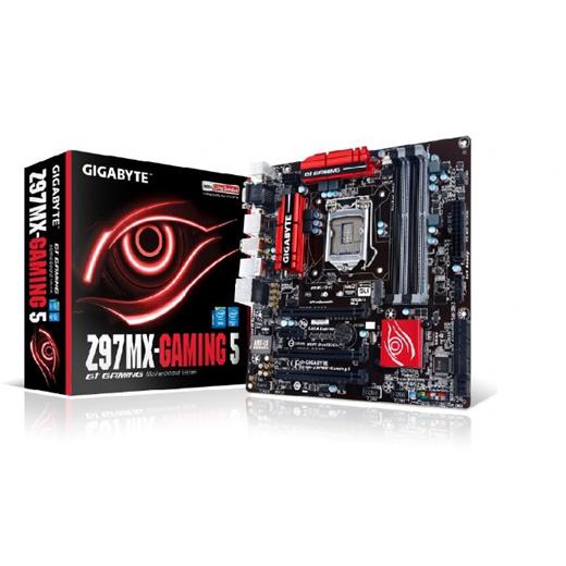 Gigabyte GA-Z97MX-Gaming 5, Z97, LGA1150, DDR3-3100(OC) MHz, Anakart