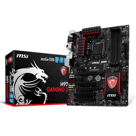 Msi H97-Gaming 3 DDR3 Vga Dvi Hdmi Killer Usb3