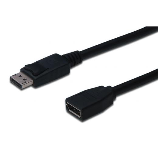 AK-340201-020-S DisplayPort Uzatma Kablosu DP, erkek - DP, dişi, DisplayPort 1.1, 2 metre