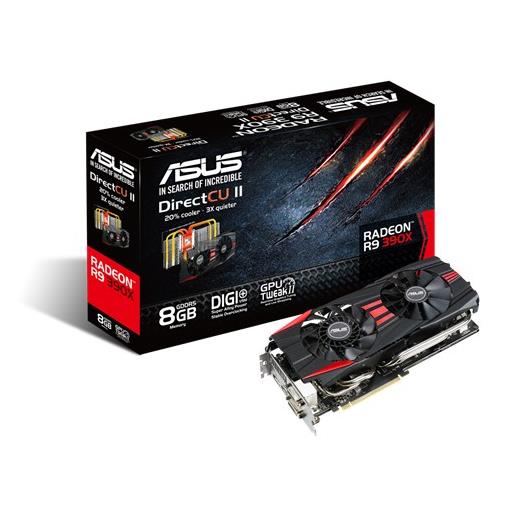 Asus Strix-R9390X 8GB GDDR5 512Bit Dvi Hdmi 3Dp