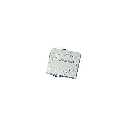ATEN-CS12C 2 portlu PS/2 KVM (Keyboard/Video Monitor/Mouse) Switch, Masaüstü Tip, KVM bağlantı kablosu ürün beraberinde gelmektedir