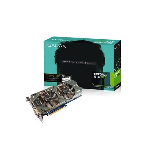 GALAX, GTX 970 EX OC, 4GB, GDDR5, 256 Bit, Ekran Kartı - (97NQH6DNB4TX)