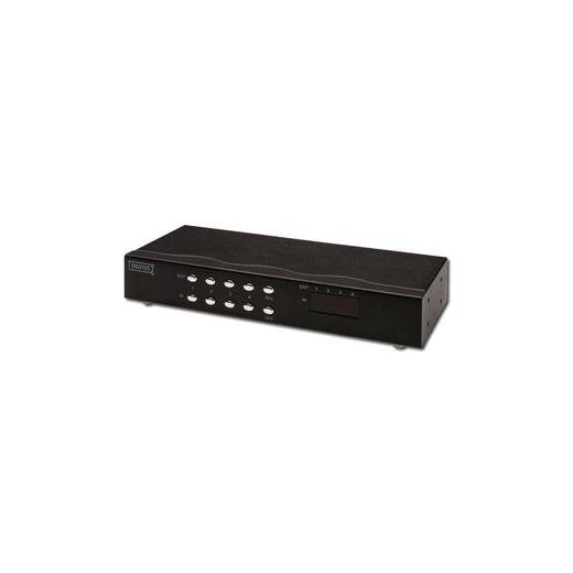 DC-48101 Digitus 4 PC 4 Monitör Bağlantılı Video Matrix, 1920 x 1440 dpi, Hoparlör bağlanabilir