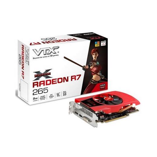 VTX Radeon R7 265, 2GB, GDDR5, 256 Bit, Ekran Kartı (VXR7-265-2GBD5-DHX)