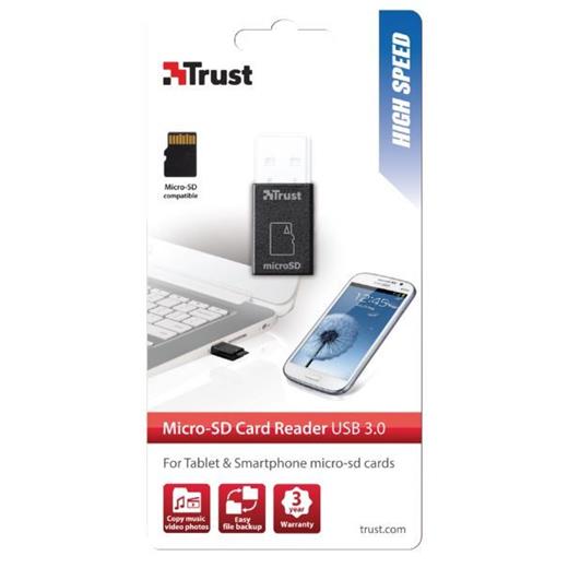 Trust Yüksek Hızlı USB 3.0 SD Kart Okuyucu