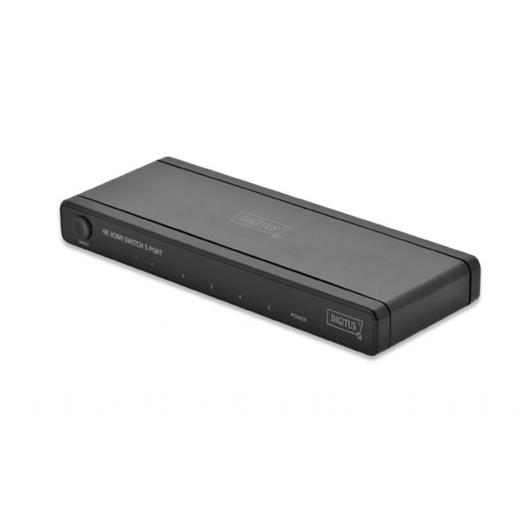 DS-45304 Digitus 4 Port Ultra HD 4K Hdmi Switch, 1 çıkış - 5 giriş