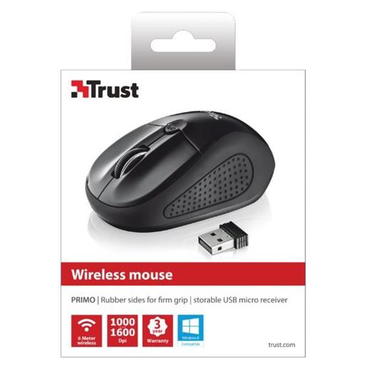 Trust 20322 Primo Kablosuz Mouse Siyah