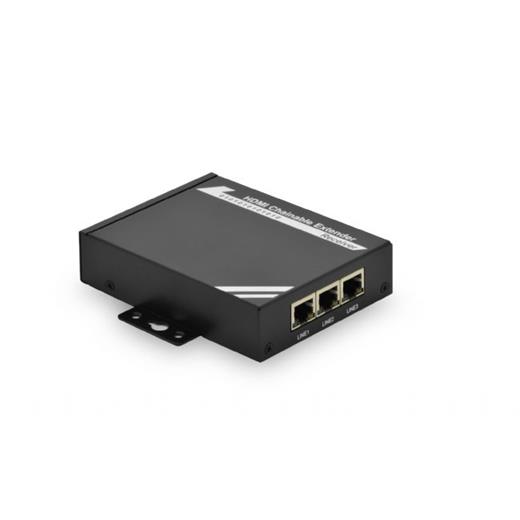 DS-55201 Digitus IP Hdmi Sinyal Uzatma Cihazı, Alıcı (Receiver) Birim, 100 metre, Maksimum çözünürlük 1920x1080, 1 x Hdmi ekran bağlantısı, 1 x RS-232 bağlantısı, uzaktan kumanda vericisi ve güç adaptörü dahil