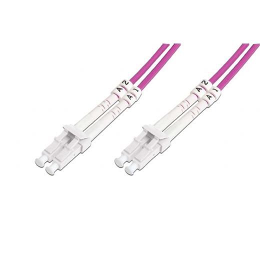 BC-FO-5LCLC-03/4 Beek LC-LC Fiber Optik Patch Kablo, 3 metre, Multimode, 3.0mm Duplex, 50/125, OM 4, LSZH