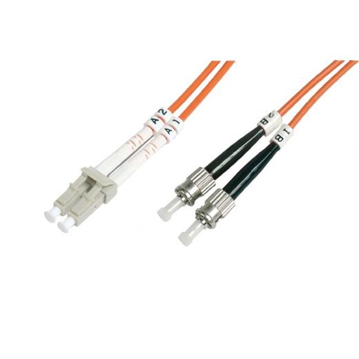 BC-FO-6LCST-03 Beek LC-ST Fiber Optik Patch Kablo, 3 metre, Multimode, 3.0mm Duplex, 62.5/125, OM 1, LSZH