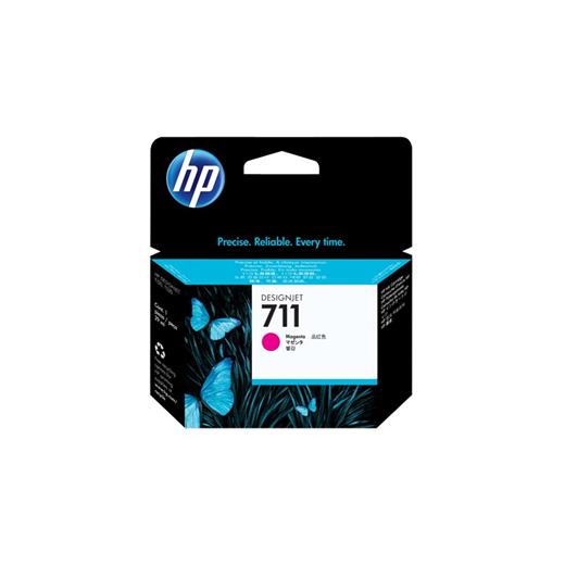 HP 711 Magenta Kırmızı 29ML Plotter Kartuşu CZ131A