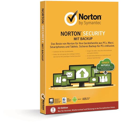NORTON SECURITY 2.0 TK 1 USER 10 DEVICES MM (WITH 25GB BACKUP) SYM-21333544
