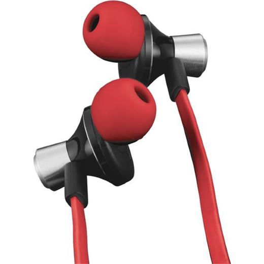 Trust ONYC Kulakiçi Kulaklık-Kırmızı