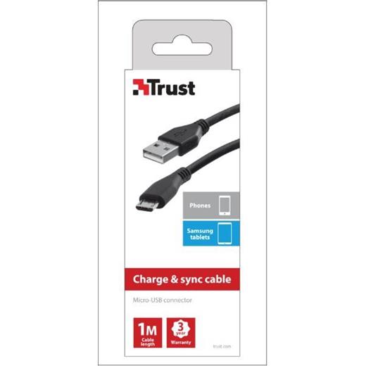 Trust Micro-USB Charge   Sync Cable 1m